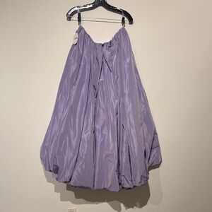 Staud Bellagio Lilac Maxi Skirt